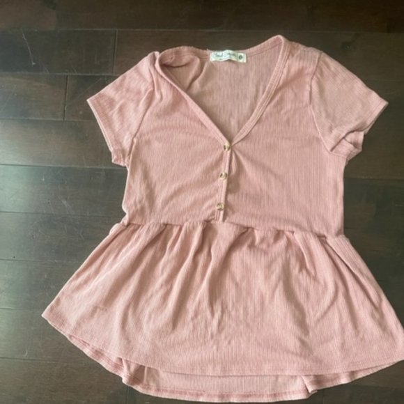 Cloud Dancer Pink Top - Picture 1 of 3